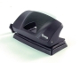 Lyreco 2-hole punch black 12 sheets