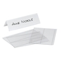 Durable 8048 table place name holder PVC 210x61mm - pack of 10