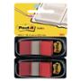 Post-it index 25x44 mm red - pack of 2