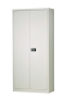 Bisley armoire à portes tournantes avec 4 tablettes 91,4x195x40cm grise