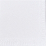 Duni servetten 2-laags wit - pak van 125