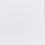 Duni serviettes 2-plis blanc - paquet de 125