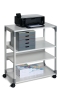 Durable System Multi trolley with 4 levels 75x87,9x43,2 cm grey