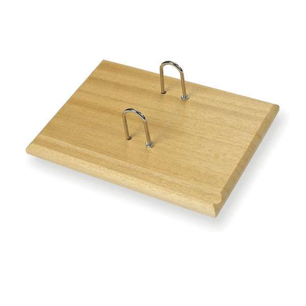 Planchette pour bloc mémo en bois