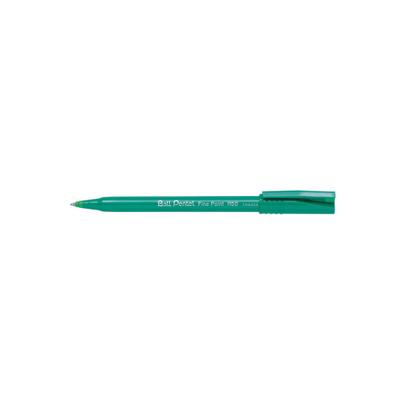 Pentel R50 roller avec pointe plastique 0,4mm vert