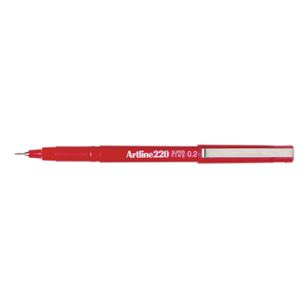 Artline fineliner 220 0,2mm rouge