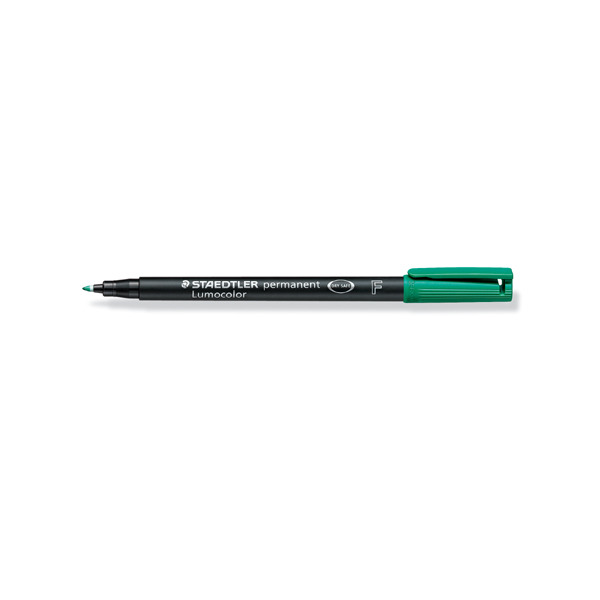 Staedtler 318 OHPen F feutre permanent vert