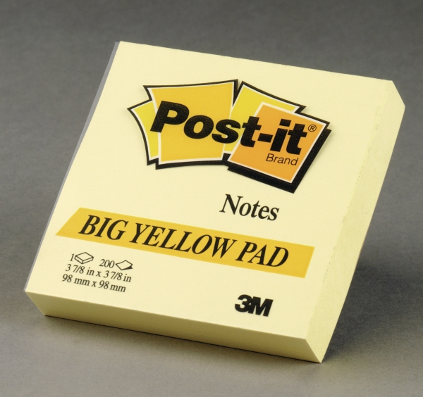 Post-it Notes 100x100mm effen geel