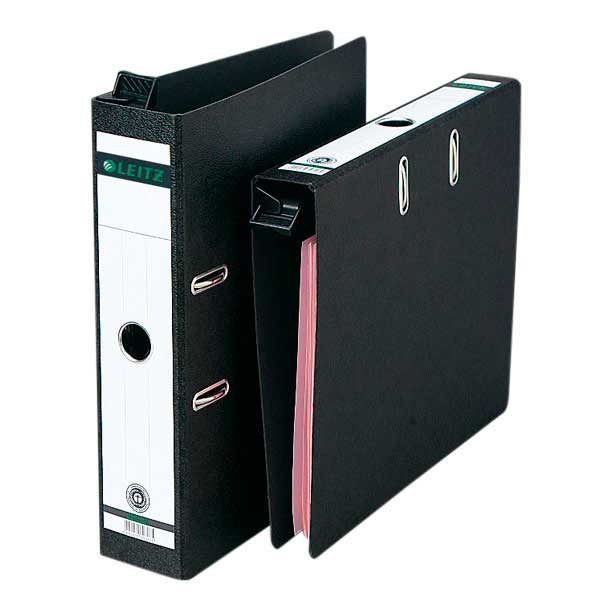 LEITZ 180 BLACK A4 SUSPENSION LEVER ARCH FILE 80MM