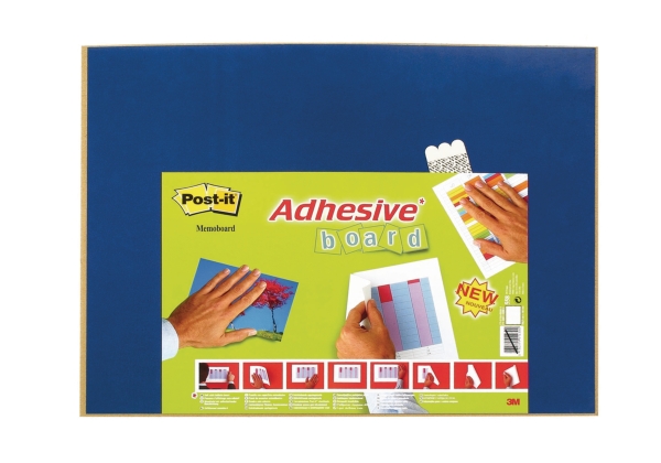 3M Post-it 558 adhesive board 58,5x46 cm blue