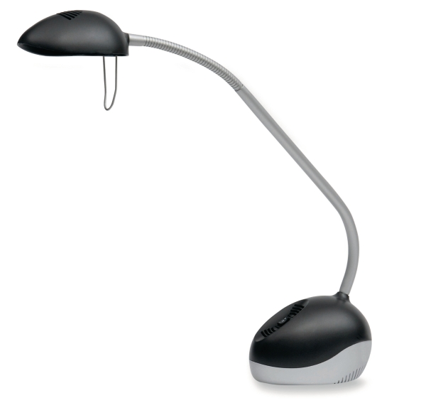 Alba Halox halogen desk lamp black