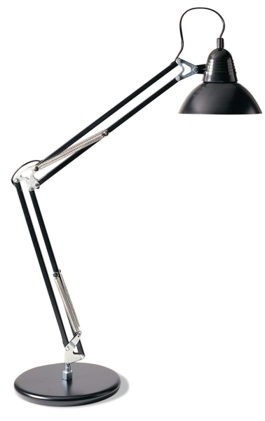 Aluminor LD95S fluorescent desk lamp black