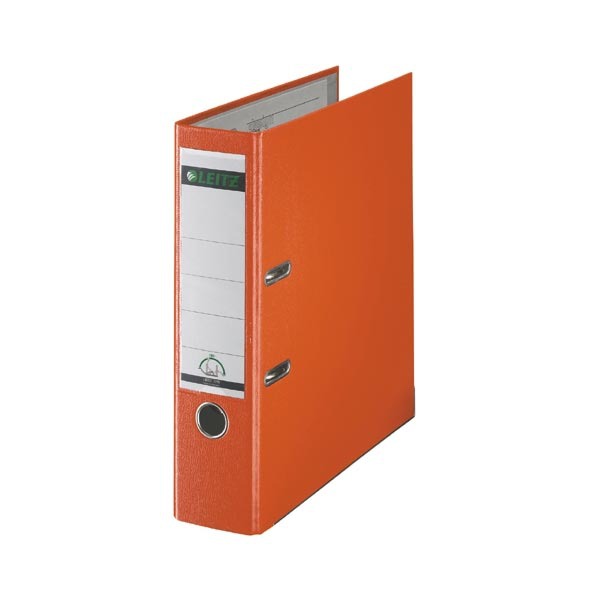 Leitz 1010 classeur à levier 180 degrés PP dos 80mm orange