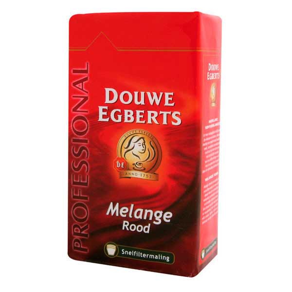 Douwe Egberts café rouge mouture par filter rapide - paquet de 500 grammes