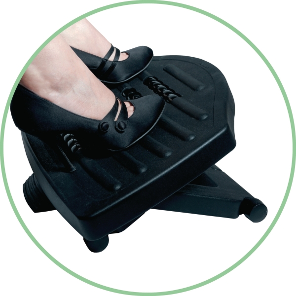 Fellowes Super Soother repose-pieds noir