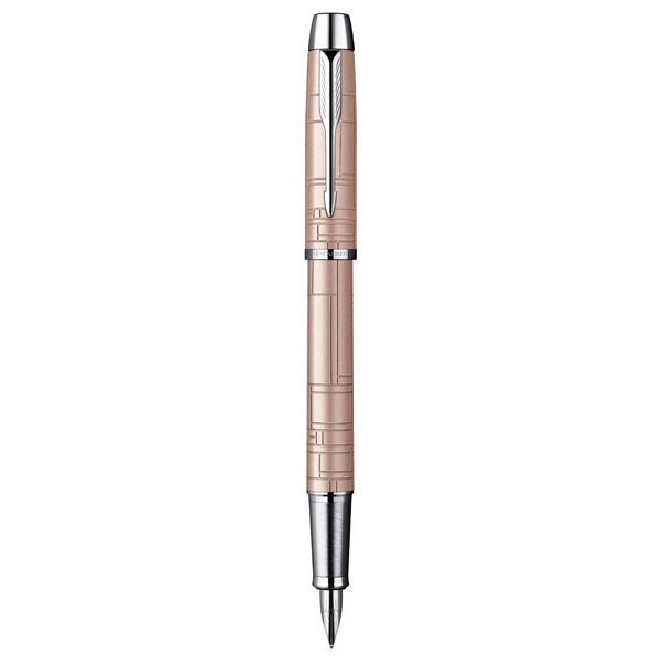 PARKER IM PREMIUM PINK STYLO A PLUME BLE