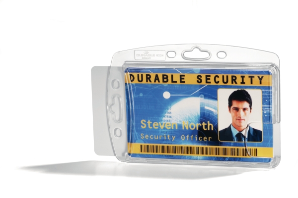 Durable 8924 double security pass holder - pack of 10