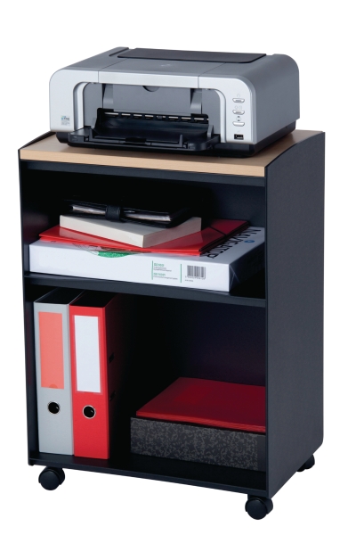 Paperflow fax or copy stand W 51,4 x H 72 x D 33 cm black