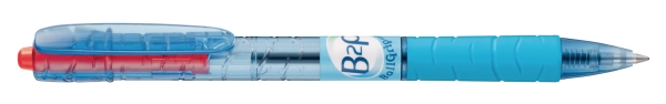 Pilot BeGreen B2P ballpoint pen with grip medium point 1mm red