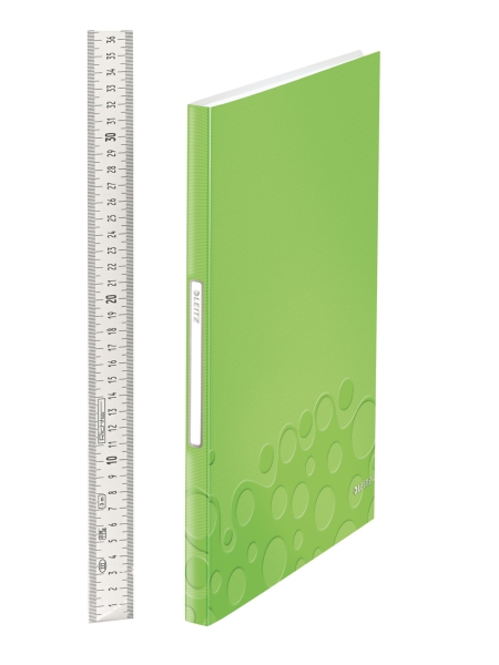 Leitz WOW display book 40 pockets PP green