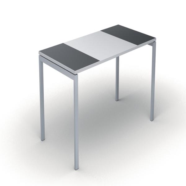 Paperflow Easydesk desk 160x80 charcoal/white