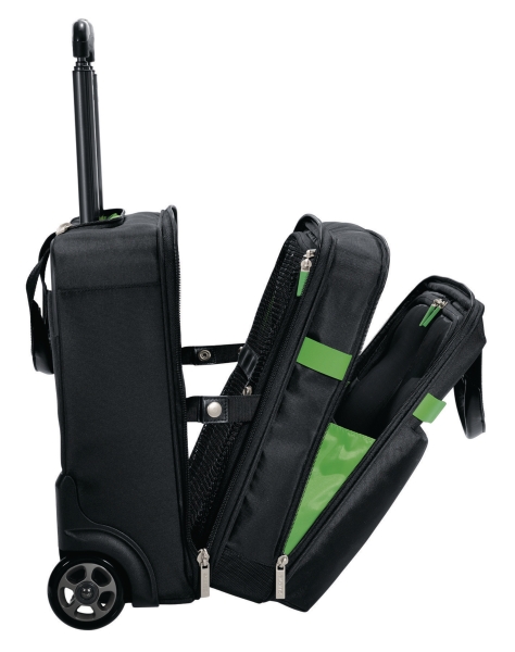 Leitz Complete Carry on smart traveller trolley bag -black