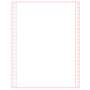 Listingpaper white/yellow/pink 240x12 60g - box of 750 sheets