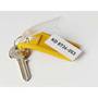 Durable key holders assorted colours - pack of 6