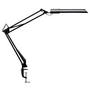 Unilux Swingo fluorescent desk lamp black