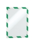 Durable Duraframe cadre autocollante - vert/blanc - paquet de 2