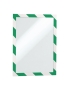 Durable Magaframe self-adhesive frame - green/white - pack of 2