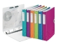 Leitz 4240 WOW 4-ring binder A4 PP 25mm ice blue