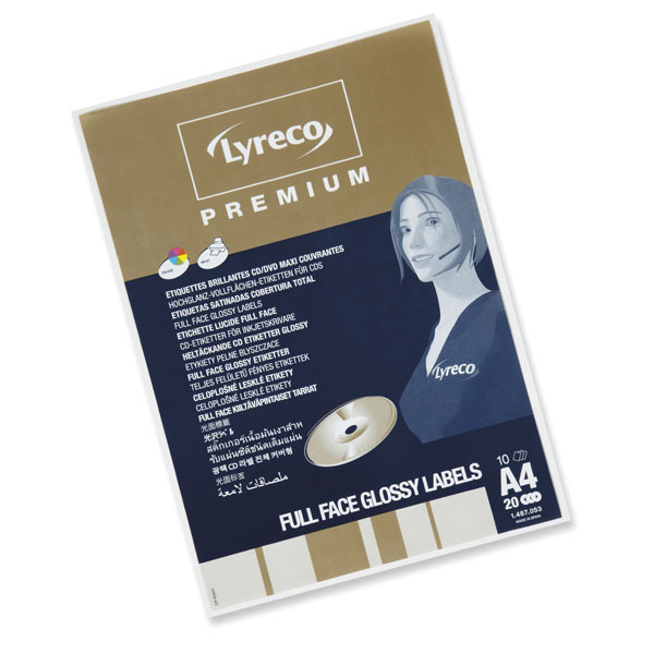 BX20 LYR PREMIUM COL INKJET CD LAB GLOSS