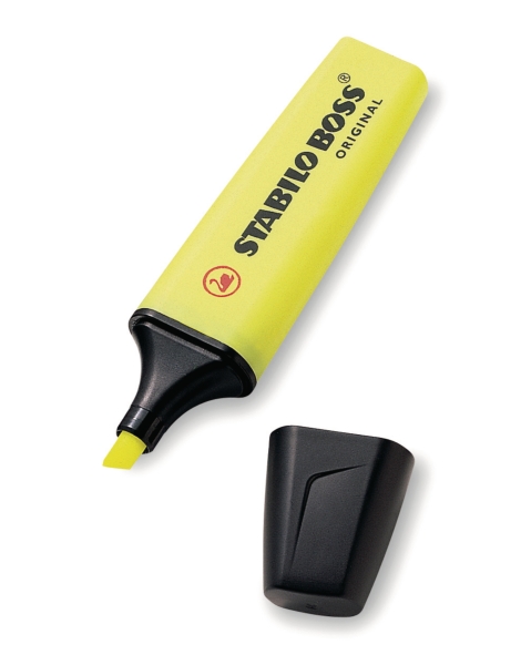 Stabilo Boss highlighters - yellow