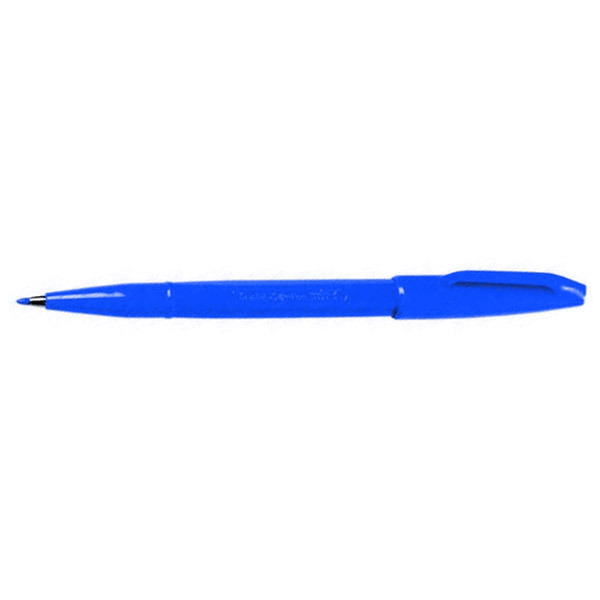 Fiber Tip Pen Pentel Sign Pen, blue