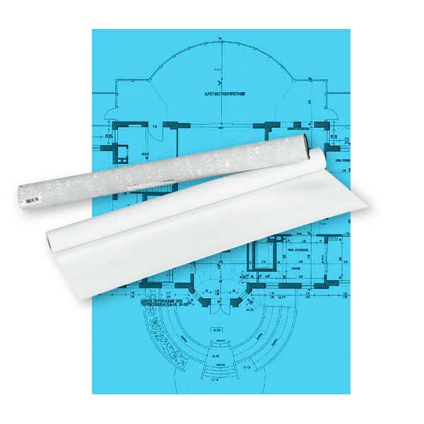 Glama Basic transparant teken/schetspapier A3 92g - pak van 250 vellen