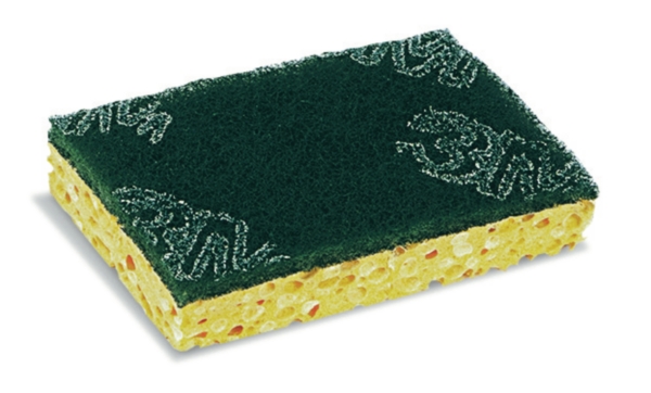 3M Scotch-Brite sponge and scouring pads - pack of 10