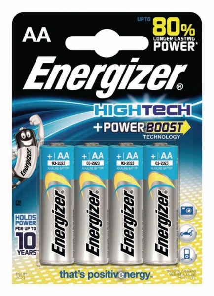 Energizer LR6/AA HighTech batterijen voor hoge energieverbruikers - pak van 4