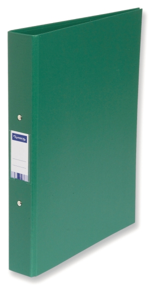 Lyreco 2-ring binder PP 25 mm green