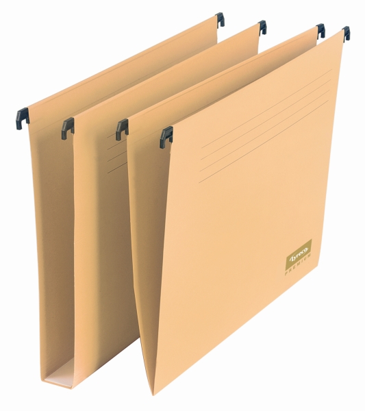 Lyreco Premium suspension files for drawers A4 V sand - box of 25