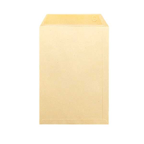 Bags 240x340mm gummed 120g cream - box of 250