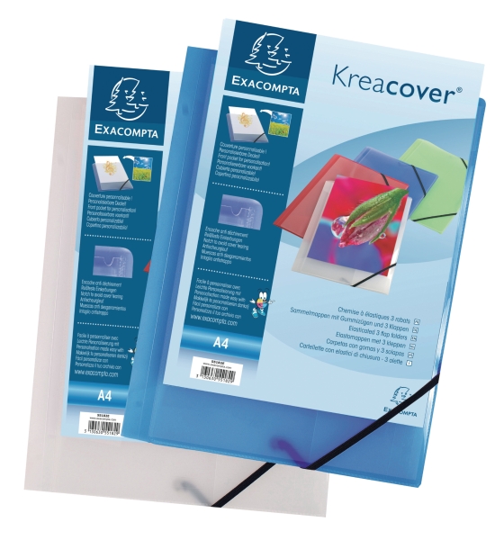 Kreacover 55188E offertemap personaliseerbaar A4 PP transparant