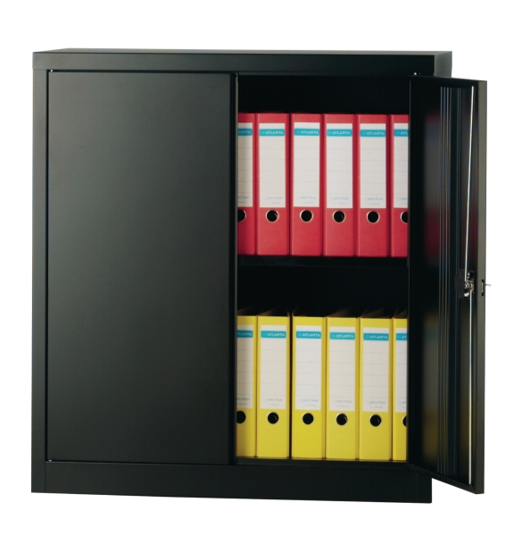 Bisley cupboard with 1 shelf  91,4x100x40 cm black