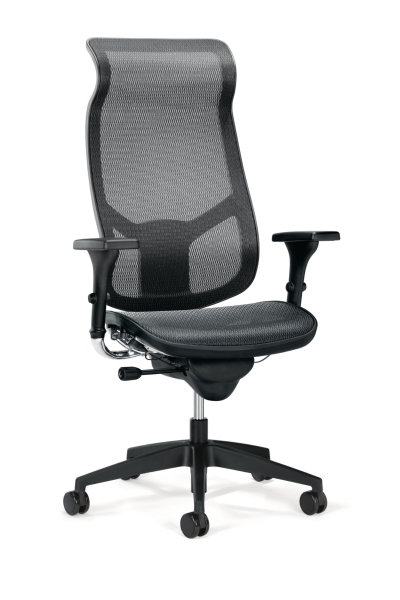 Prosedia Airspace 3642 management chair in mesh black