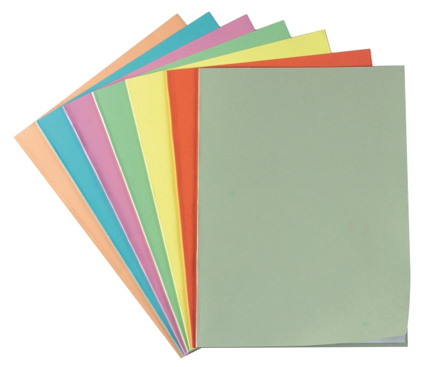 Lyreco folders A4 cardboard 250g gems - pack of 100