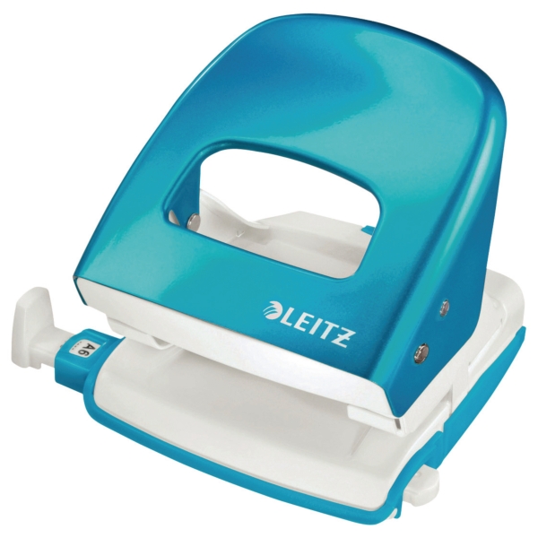 Leitz WOW 2hole punch -blue