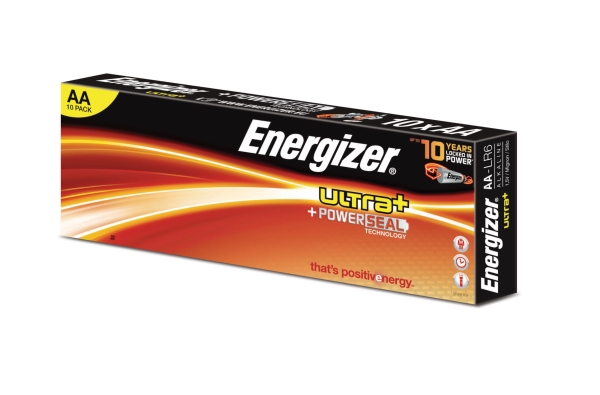 Energizer LR6/AA alkaline batteries - pack of 10