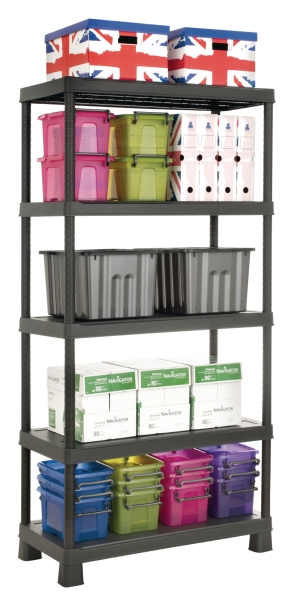 Cep adjustable shelves grey