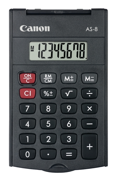 Canon GAS-8 Desktop calculator black -8numbers