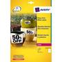 Avery L4773 weatherproof heavy duty labels 63,5x33,9mm - box of 480